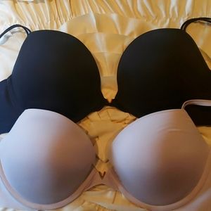 Victoria secret push up bras.  Size 34DD